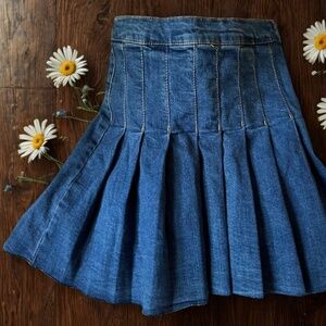RE Generation by Celebrity Pink Denim Skirt XS